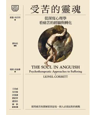 書封 受苦的靈魂：從深度心理學看痛苦的經驗與轉化